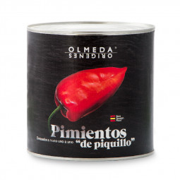 Piquillo Peppers 80-100 Pimiento (2.5kg) - Olmeida Origenes