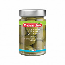 Oliu Cerignola ngâm nước muối - Madama Oliva - Olive Verdi di Cerignola in Salamoia 190-300g