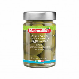 Green Olives Cerignola Jar (190G-300G) - Madama Oliva