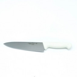 Cooks Knife White Handle 200Mm