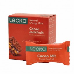 Cacao Jackfruit Natural Energy Bite (30G) - Lecka