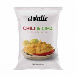 POTATO CHIPS SPICY PEPPER AND LIME (45G) - EL VALLE