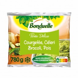 Hỗn hợp rau củ nghiền - Bonduelle - Purée Délice  - Délice vert 780g