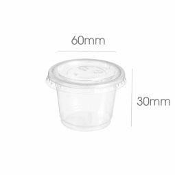 Sauce Pot Plastic (60ml)2400 - HRK