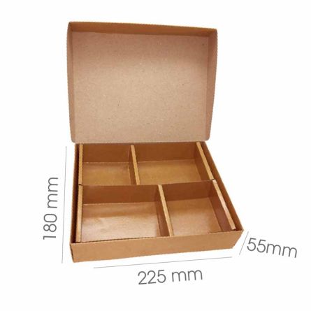 Kraft Bento Box 4 Compartiments 300 - HRK