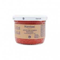 Trứng cá vây tròn đỏ muối 100g - Kaviari