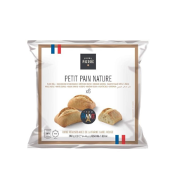 Bánh Mì Bột Nhào - Petit Pain Nature Plain Roll Individual Bags (40G)*6 - C16 - Bridor