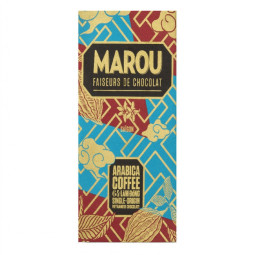 Thanh Sô Cô La - Chocolate Lam Dong 64% Arabica Cofee (24G) - Marou