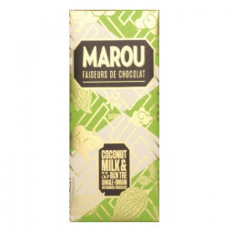 Thanh Sô Cô La - Chocolate Ben Tre 55% Coconut Milk (24G) - Marou
