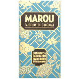 Thanh Sô Cô La - Chocolate Lam Dong 74% (80G) - Marou