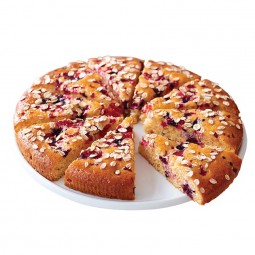 Red Fruits Moist Cake Precut 10 Slices Frz (650G) - Boncolac