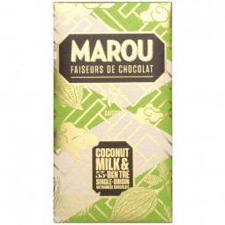 Sô cô la dừa Bến Tre 55% (80g) - Marou