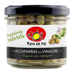 Capers In Vinegar (110G) - Plaza Del Sol