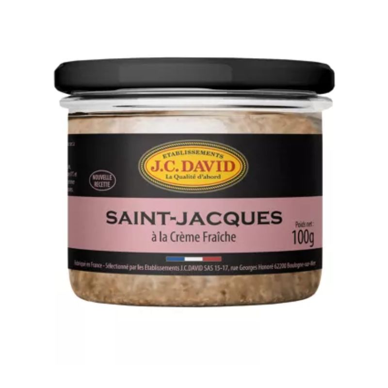 Rillettes Sò Điệp - Terrine Of Scallops With Creme Fraiche (100G) - J.C.David