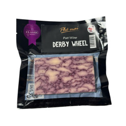 Phô mai Port Wine Cheddar Derby Portion (500G) - Coombe Castle - Ctr