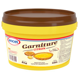 Chế phẩm kem vị chanh - Ancel - Garniture Citron 4kg