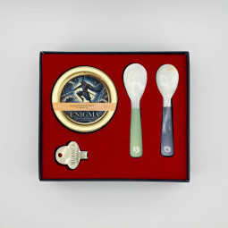 SET 1 - CRYSTAL CAVIAR (30G), 2 SPOONS, 1 OPENER - ENIGMA CAVIAR