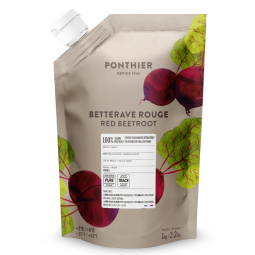 Củ dền nghiền nhuyễn - Ponthier - Chilled Pasteurised Puree Red Beetroot 1kg