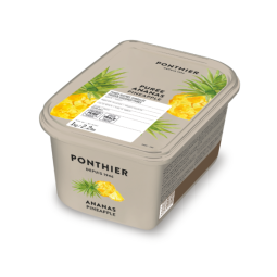 Ponthier - Quả thơm nghiền đông lạnh 10% sugar (1kg)