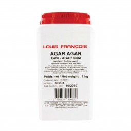 Phụ gia thực phẩm bột Agar Agar 1kg  - Louis Francois