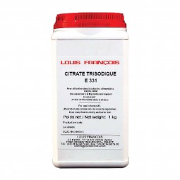 Phụ gia thực phẩm Trisodium Citrate 1kg - Louis Francois