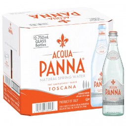 San Pellegrino - Acqua Panna 750ml (Pack of 12 bottles)