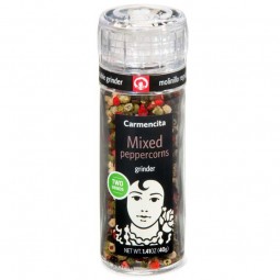 Hạt tiêu khô hỗn hợp - Carmencita - Mixed Peppercorns grinder 40g