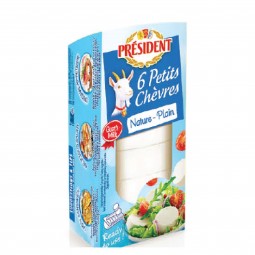 Fresh Goat Cheeses Unsalted (100G) - PrŽsident
