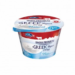 Swiss Greek Yogurt Nature Premium 0% Fat (150G) - Emmi | EXP 19/05/2024