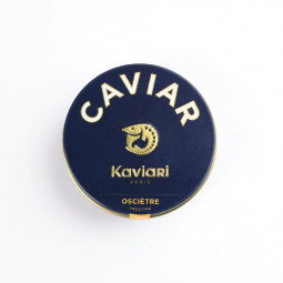 Caviar Ossetra Prestige Non Pasteurized (50g) - Acispenser Gueldenstaedtii - Kaviari
