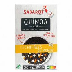 Black Quinoa (500g) - Sabarot | EXP 14/08/2022
