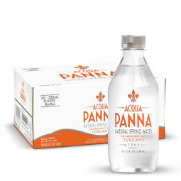 Nước khoáng không ga Natural Mineral Water PET (330ml) – Acqua Panna (Thùng 24 chai)