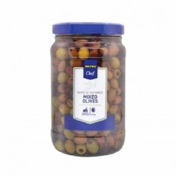 Mixed Olives Without Stone (1.65kg) - Metro Chef