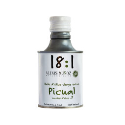 100% Picual Green (250ml) - Extra Virgin Olive Oil 18:1 - Alexis Mu–oz
