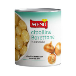Sweet & Sour Borettana Baby Onions (830g) - Menu