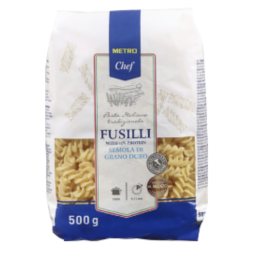 BUY 1 GET 1:Fusilli (With 14% Protein) 500G - Metro Chef