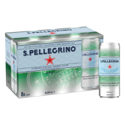 Nước khoáng có ga dạng lon - San Pellegrino Sparkling Can (330ml) - C24 - San Pellegrino