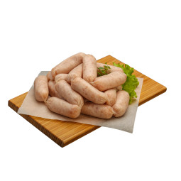 Xúc Xích Gà Mini - Frozen Chicken Sausage Breakfast 30G (~1Kg) - Dalat Deli