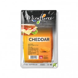 Cheddar Slices (200G) - Miraflores | EXP 12/06/2023