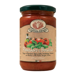 Tomato And Basil Pasta Sauce (270G) - Rustichella D’Abruzzo
