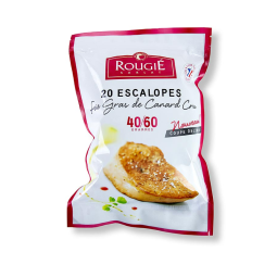 Duck Foie Gras 40/60 4 Slices Frz (~180G) - Rougié