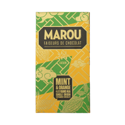 Dark Chocolate Mint & Orange Dong Nai 68% (80G) - Marou