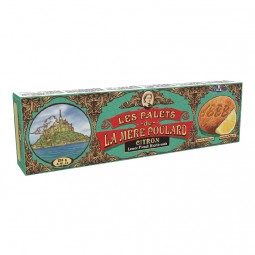 Bánh quy - Les Palets de La Mère Poulard - Lemon French Shortbreads 125g | EXP 27/05/2024