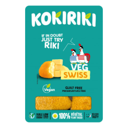 Plant Based Swiss Cheese Nuggets Frz (200G) - Kokiriki