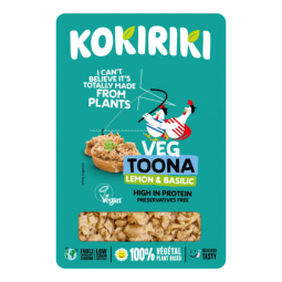 Plant Based Tuna Lemon & Basil Frz (200G) - Kokiriki