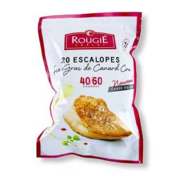 Duck Foie Gras Sliced 40/60 Frz (~1kg) - Rougie
