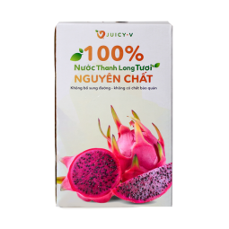 Nước Ép Thanh Long - Natural Dragonfruit Juice (3L) - Juicy V