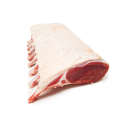 Rack Cap On 8 Ribs Frz Bone In Frenched Lamb Nz (~600g) - Coastal Lamb