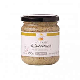 Mustard Whole Grain (200G) - Beaufor