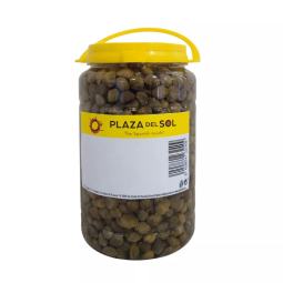 NỤ BẠCH HOA NGÂM GIẤM - PLAZA DEL SOL - CAPERS IN VINEGAR- 1400G